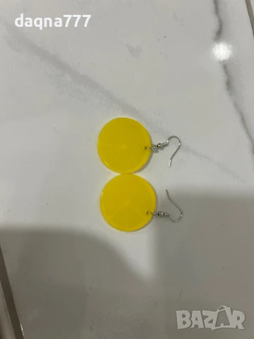 Интересни обеци лимони ново!, снимка 8 - Обеци - 51079138