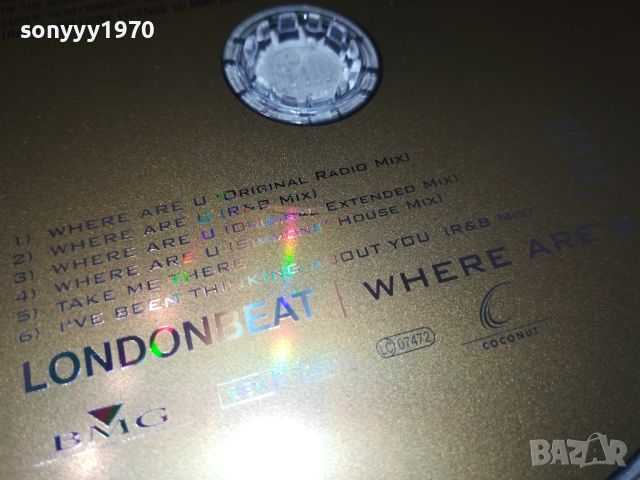 LONDONBEAT CD-ВНОС GERMANY 1407240807, снимка 10 - CD дискове - 46573049