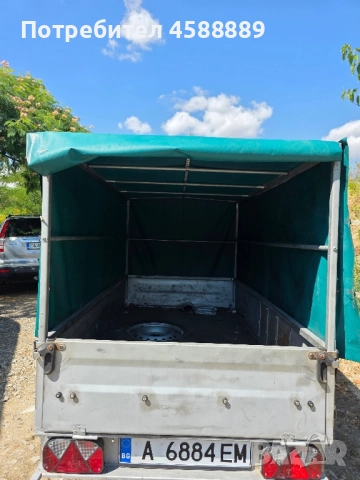 Продавам ремарке 750 кг., снимка 5 - Ремаркета - 51644068