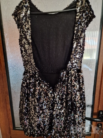 Рокля с пайети, снимка 3 - Рокли - 53734909