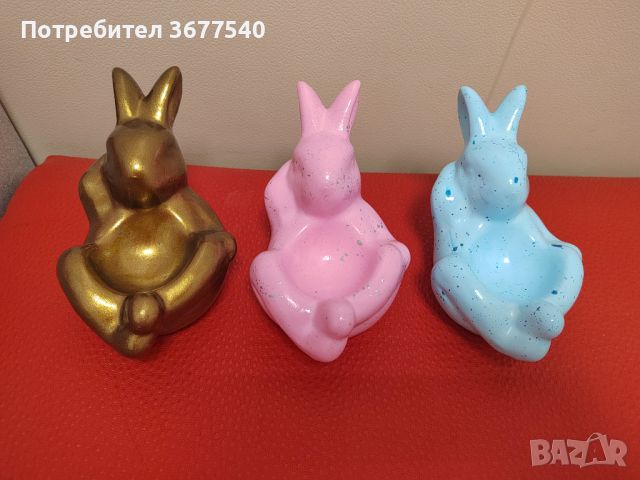 Великденски заек, снимка 7 - Декорация за дома - 45490627