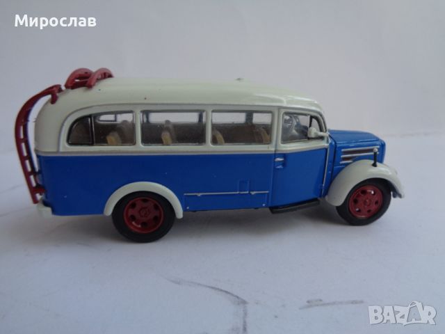 1:72 ATLAS ROBUR GARANT 1956 КОЛИЧКА АВТОБУС РЕТРО МОДЕЛ, снимка 4 - Колекции - 46531198