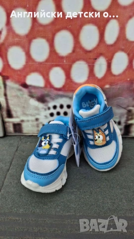 Английски детски светещи маратонки с Bluey на George, снимка 3 - Детски маратонки - 54196754