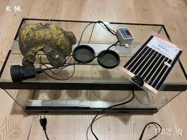 Оборудван Терариум , снимка 2 - Терариуми и оборудване - 52404570