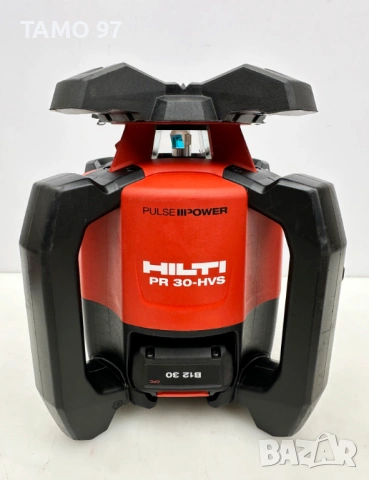 Супер ЦЕНА! Hilti PR 30-HVS A12 - Ротационен лазер за употреба на открито като нов!, снимка 2 - Измервателни инструменти - 53360057