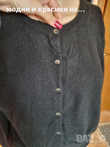 Черна жилетка Boden(100% кашмир), снимка 2 - Жилетки - 52184599