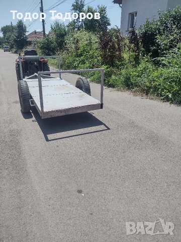 Платформа, ремарке за бали или кошери за малък китайски или японски трактор., снимка 6 - Селскостопанска техника - 52544863