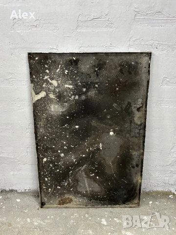 Голяма емайлирана табела, снимка 3 - Антикварни и старинни предмети - 53154065