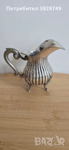 Италянски сребърен сервиз за кафе и чай, снимка 9 - Сервизи - 49621644