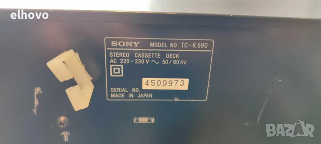 Дек Sony TC-K690, снимка 6 - Декове - 47062434