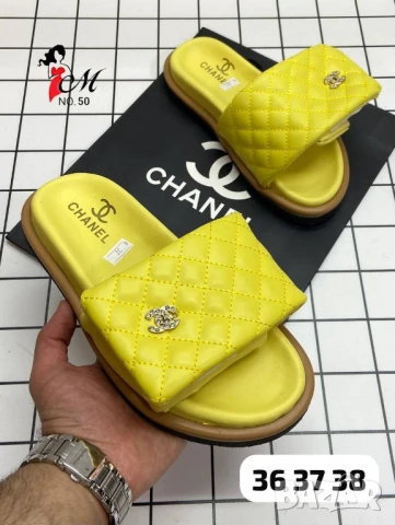 чехли chanel , снимка 10 - Чехли - 50676155