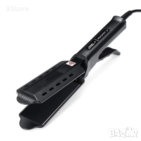 Професионална турмалинова преса за коса с йони, за всички типове коса, снимка 10 - Преси за коса - 52014642