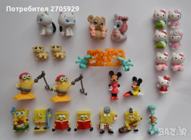 Играчки от шоколадови яйца и други, снимка 14 - Фигурки - 51435678