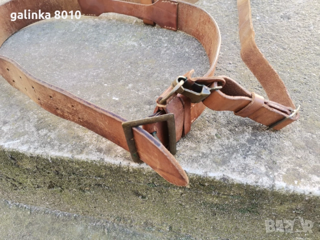 Стар офицерски колан, снимка 2 - Антикварни и старинни предмети - 53665202