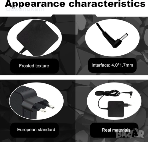 65W зарядно за лаптоп Lenovo – 20V 3.25A, конектор 4.0×1.7 мм, снимка 3 - Лаптоп аксесоари - 53162492