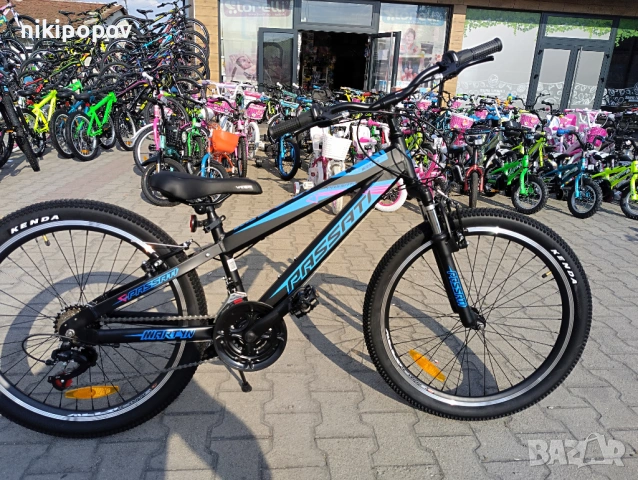 PASSATI Алуминиев велосипед 24" MARTYN черен, снимка 2 - Велосипеди - 53561283