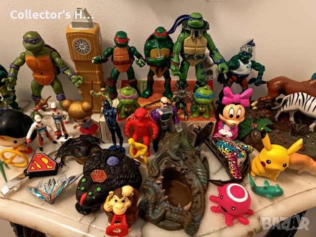 Лот играчки костенурките нинджа Покемон Супермен и др. TMNT Superman DC Comics Pokemon, снимка 3 - Колекции - 53541260