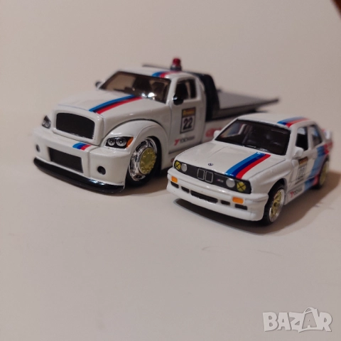BMW E30M  Maisto 1/64, снимка 4 - Колекции - 52150184