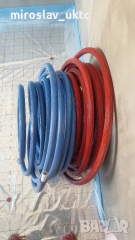 SESTA МНОГОСЛОЙНА ТРЪБА С ИЗОЛАЦИЯ PEX-AL-PEX Ф20 Синя и червена 