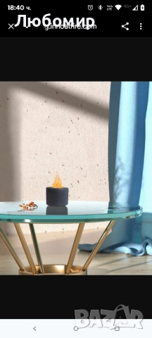 Втриващ алкохол Настолен портативен мини етанолов камина , снимка 2 - Камини - 51989313