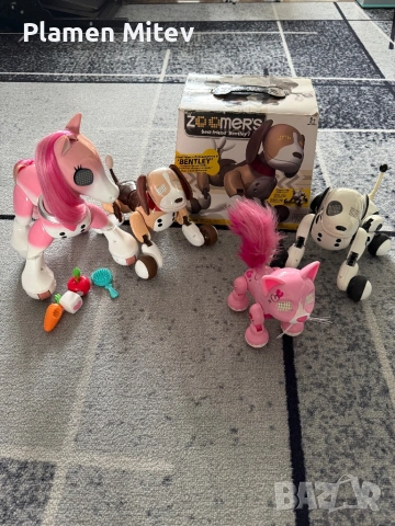 Интерактивни играчки zoomer robotic pets
