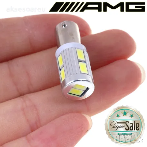 2 броя Нови габарити BAX9S с 10 LED диода крушка H6W-DC 12 V габаритни крушки фарове дневни светлини, снимка 13 - Аксесоари и консумативи - 49905383