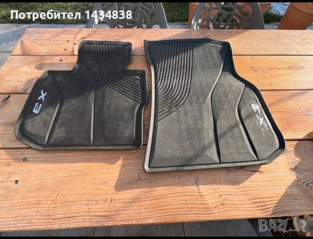 Оригинални стелки за BMW X3 G01 предни, снимка 1 - Аксесоари и консумативи - 45701434