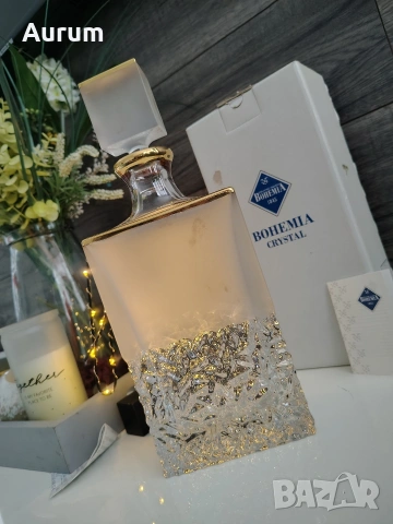 Bohemia Nicolette Decanter бутилка кристал 