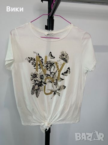 Тениска на марката H&M за ръст 170 подходяща за S, снимка 3 - Тениски - 45780996