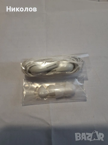 SAMSUNG слушалки + тапи чисто нови от таблет/телефон