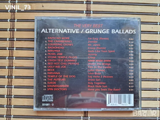 The Very Best Alternative / Grunge Ballads, снимка 3 - CD дискове - 50046235