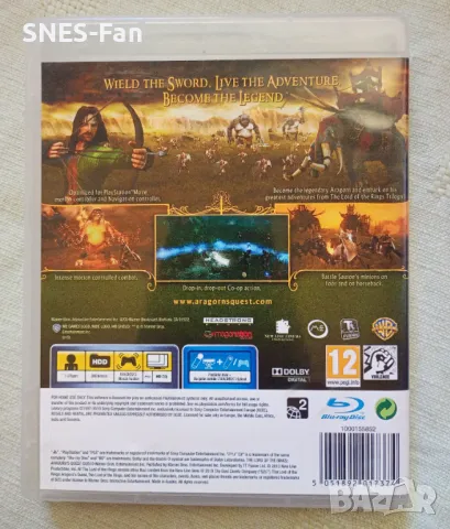 The Lord of the Rings - Aragorn's Quest PS3, снимка 3 - Игри за PlayStation - 47654266