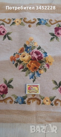 Гоблен за ценители ръчно изработен, снимка 5 - Гоблени - 54090473
