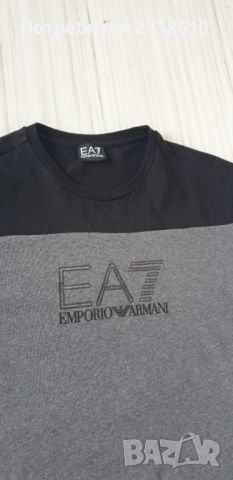 Emporio Armani EA7 Cotton Mens Size L ОРИГИНАЛ! Мъжка Тениска!, снимка 13 - Тениски - 45529662