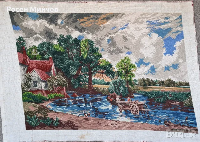 Гоблен  Landschaft nach John Coristable /Ландшафт-пейзаж /– ръчно ушит