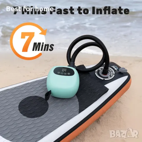 dwndpump Акумулаторна, двустепенна ,електрическа SUP помпа, снимка 2 - Друга електроника - 50218687