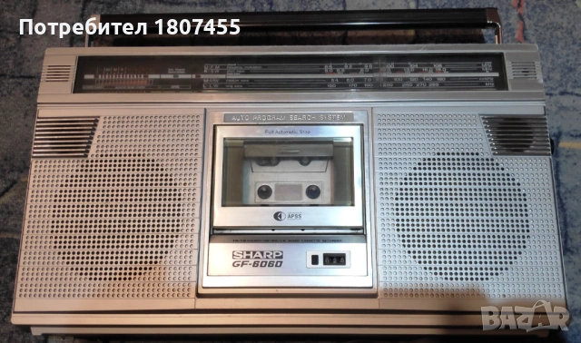 SHARP GF-6060H, снимка 3 - Радиокасетофони, транзистори - 54168880