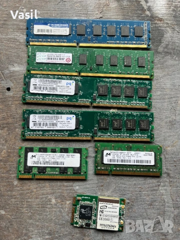 Ретро части за компюър, дъно, процесор,рам, снимка 5 - Други - 53975985