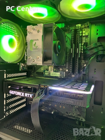 Геймърски компютър AMD Ryzen 7 3700X, RTX 3060Ti 8GB, 16GB ram, снимка 3 - Геймърски - 53177849