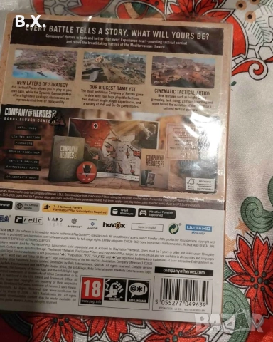 Company of Heroes Launch Edition PS5, снимка 2 - Игри за PlayStation - 52939514