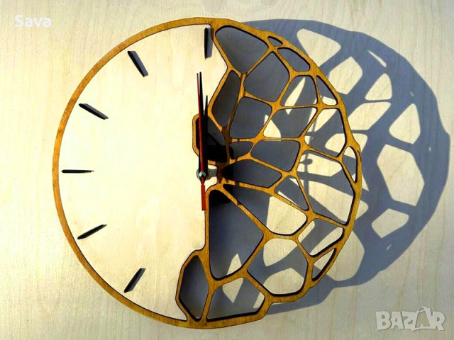 Стенен часовник – модерен дизайнерски стил (30 см)