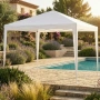 Градинска шатра 3x3 м с водоустойчив покрив, снимка 4