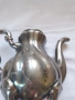 Посребрен порцеланов чайник , снимка 9