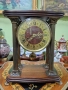 Прекрасен антикварен немски каминен часовник , снимка 2