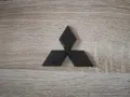 черно лого Mitsubishi 9 см, снимка 2
