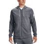 Мъжко горнище under armour rival terry full zip hoodie grey, снимка 3