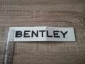 Bentley Бентли черен надпис емблема, снимка 3