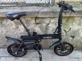 Електрическо колело 14 цола сгъваемо леко и удобно с ляти капли , снимка 3