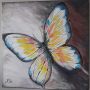 Картина Пеперуда  40/40см., снимка 1 - Картини - 42301943