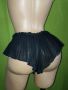 Еротични плисирани бикини в черно L, XL, снимка 10
